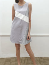 Houndstooth Colourblock Dress - Ferlicious